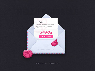 Hellodribbble icon