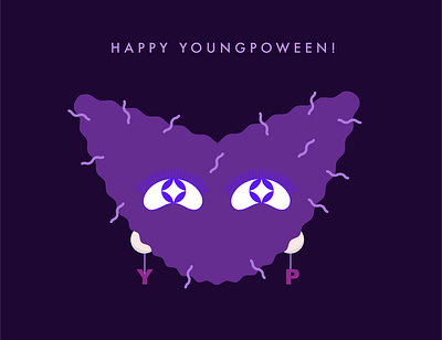 HAPPY YOUNGPOWEEN! funny graphics halloween illustration kinky spooky youngpo