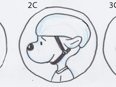 Helmet Fit - Concept sketch #2