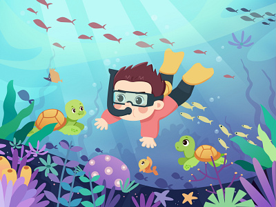 海底世界 illustration