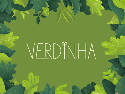 VERDINHA adobe photoshop design digital art illustration nature plant