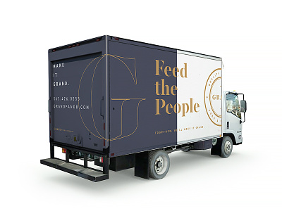 Feed the People catering food grand trucks wraps