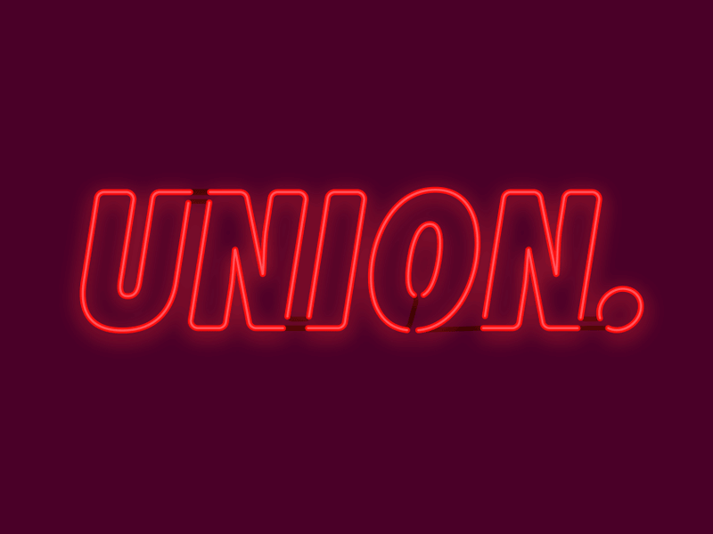You-Neon gif moonlight neon sign union