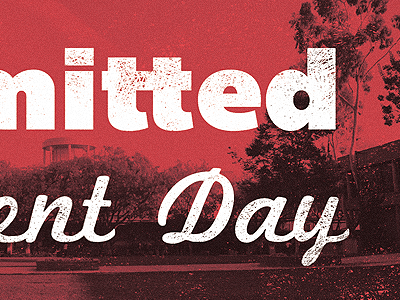 Admitted Student Day By John Choura On Dribbble
