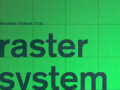 Raster System grid grid system raster raster system
