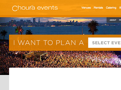 I've been workin' choura choura events events