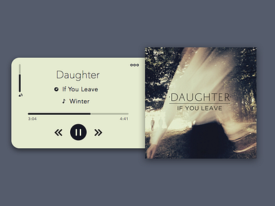 Music Player dailyui dailyui009 music player ui