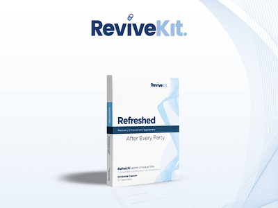 ReviveKit Supplement Branding Package Design