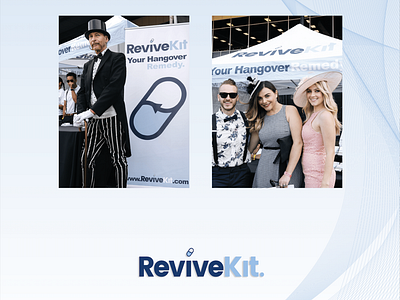 Event Booth Design for Revivekit Supplements