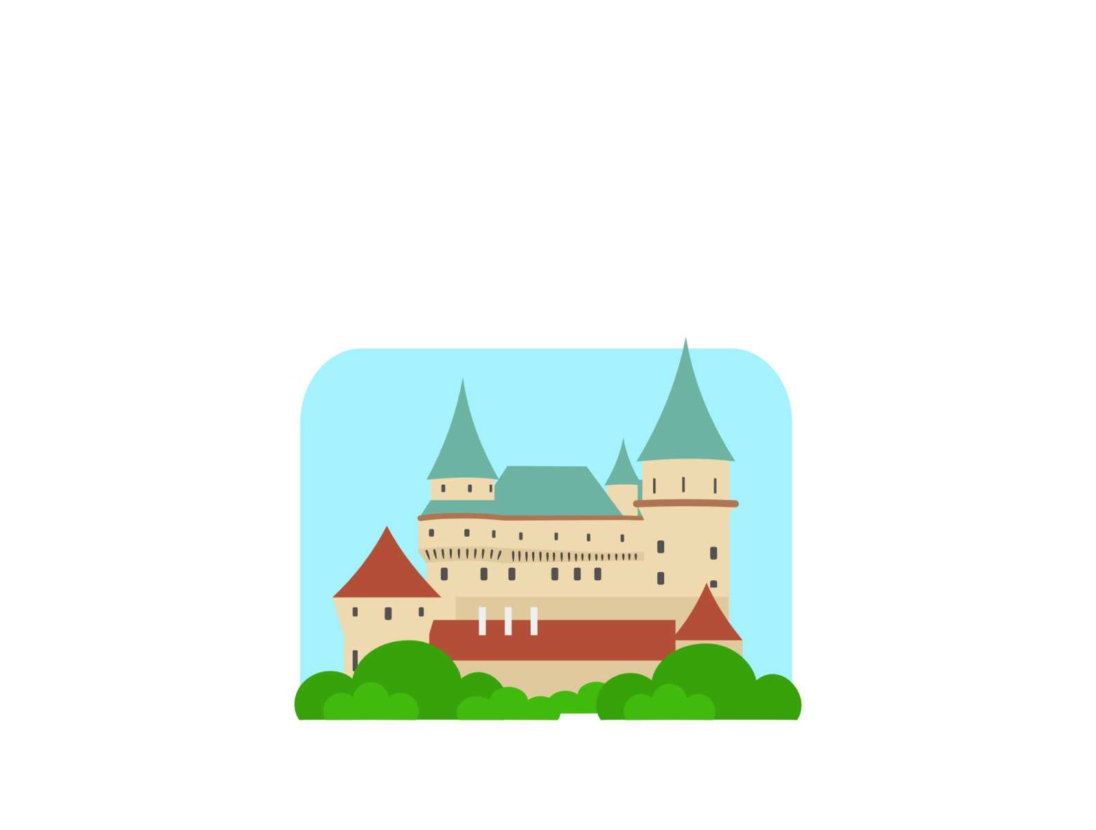 Bojnice Castle by Lucia Dutková on Dribbble