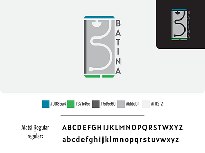 BATINA branding design identity branding illustrator cc logo vector