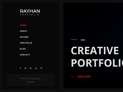 RAYHAN PORTFOLIO - BOOTSTRAP RESPONSIVE PORTFOLIO TEMPLATE bootstrap css3 curriculum vitae cv cv design design html5 jquery personal portfolio responsive resume webdesign website website design