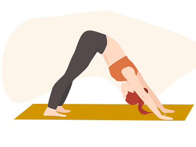 Woman yoga - asana