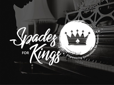 Spades for Kings Logo branding illustrator logo design spades for kings vector