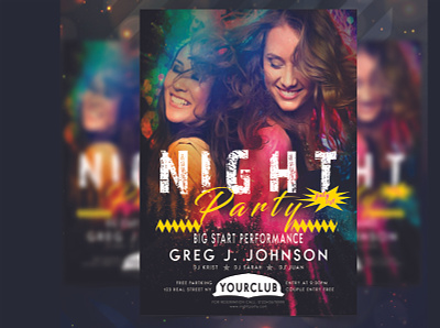Night party flyer design business flyer business flyer design church flyer club flyer design clube flyer corporate flyer creative flyer dj party flyer flyer flyer design flyers illustration night night party proffesional