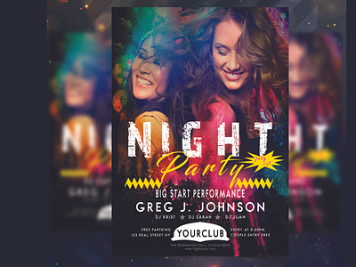 Night party flyer design business flyer business flyer design church flyer club flyer design clube flyer corporate flyer creative flyer dj party flyer flyer flyer design flyers illustration night night party proffesional