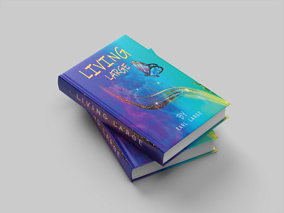 Living Large book cover design book book cover design bookcover bookcoverdesign booking books branding living large book cover design living large book cover design