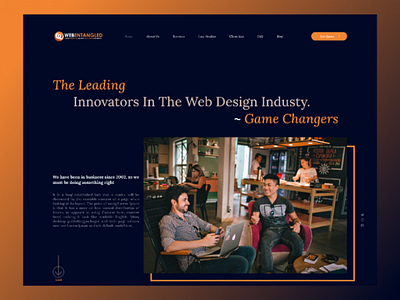 Website redesign for a popular agency.