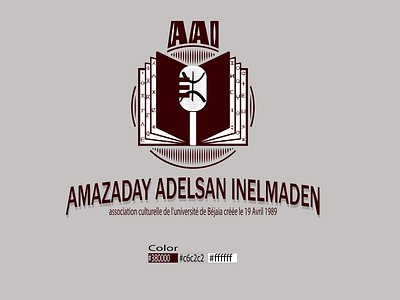 association culturelle Amazday Adelsan Inelmaden app art branding design icon illustration illustrator logo typography web