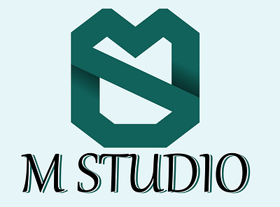 M Studio branding design illustration illustrator logo type ux