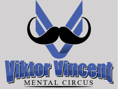 Viktor Vincent 'Mental circus app art branding design icon illustration illustrator logo type typography