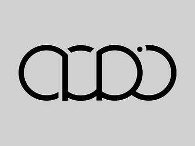 Audi logotype redesign logo