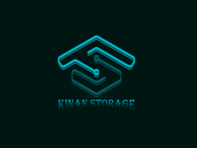 kinan storage app art branding design icon illustration illustrator logo type typography