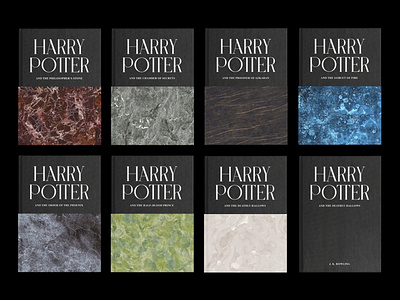 Harry Potter Adult Covers book book cover branding cover graphic design hardcover harry potter stones