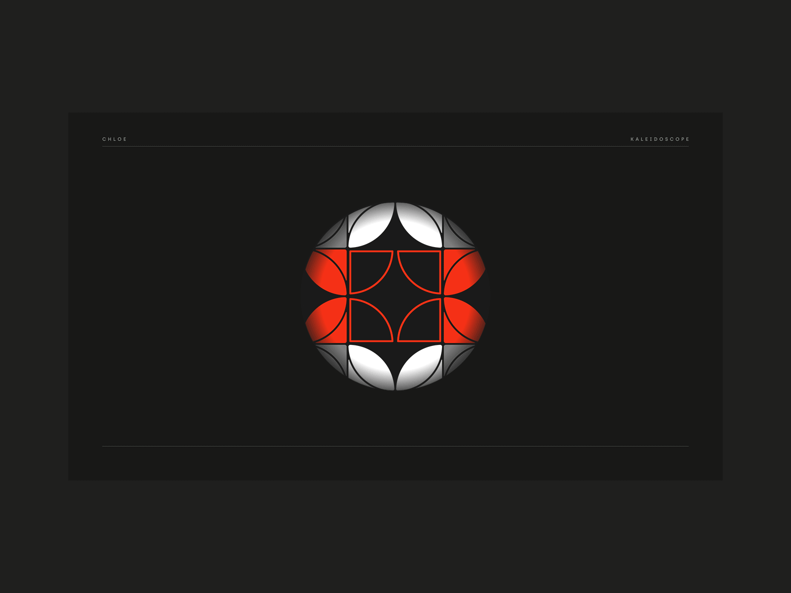 Fertility AI / Kaleidoscope ai animation artificial intelligence branding circle futuristic geometric kaleidoscope logo process symbol visualization