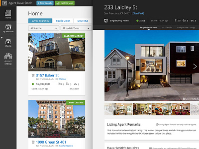 Real Estate Web App app real estate ui
