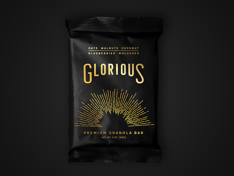 Glorious packaging mockup
