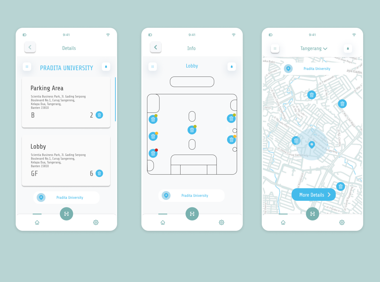 Varbanos App Smart Trashcare by Glenny on Dribbble