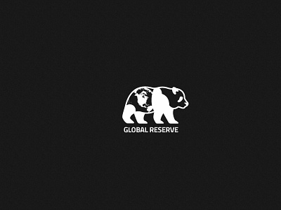 Global Reserve logo art branding design flat graphic design illustrator logo minimal typography