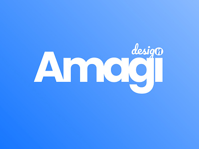 Amagi design fresh concept of the previous logo