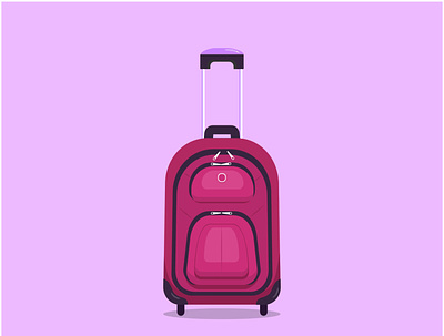 Иконка чемодан. Путешествие design illustration ui vector аэропорт иконка иллюстрация поездка путешествие сумка трансфер чемодан