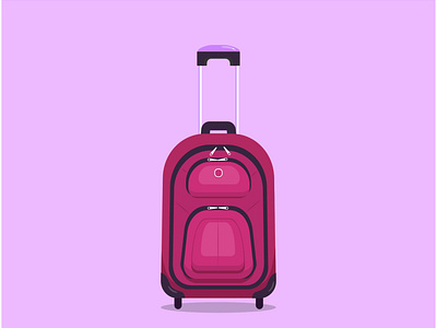 Иконка чемодан. Путешествие