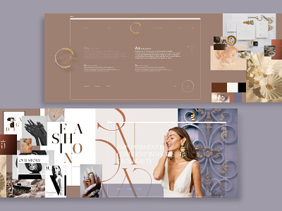 Golden Bloosom Studio - Stylescape 2 branding color palette design graphic design logo stylescape typography visual identity