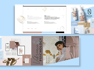 Golden Bloosom Studio - Stylescape 3 branding color palette design graphic design logo stylescape typography ui visual identity