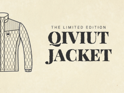 Qiviut Jacket branding design jackets qiviut