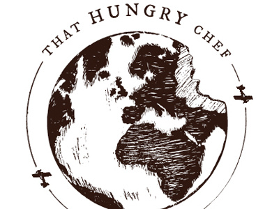 That Hungry Chef logo design branding design food and beverage marketing packaging that hungry chef