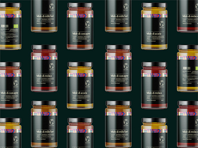 Miele S'Agata | Packaging Design branding design honey honey packaging label logo made in italy organic packaging tuscany