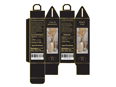 Packaging design/Package for a vase