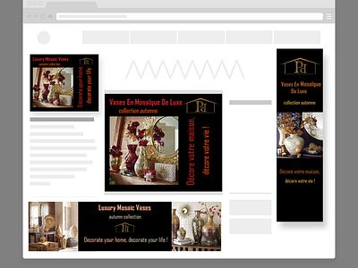 Web banner for decor company!