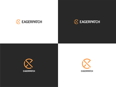 Eagerpatch logo branding logo logotype design typography