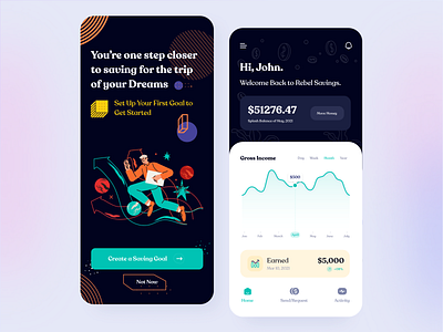 Mobile App UI | Banking