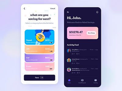 Mobile App UI | Banking