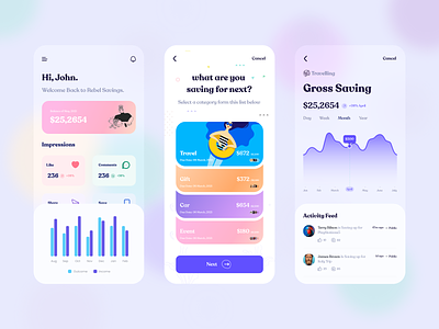 Mobile App UI | Banking