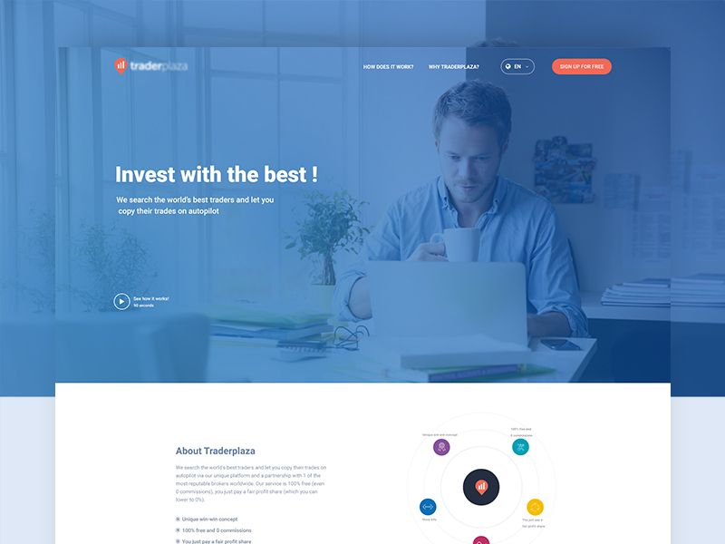 Landing Page by Anwar Hossain on Dribbble