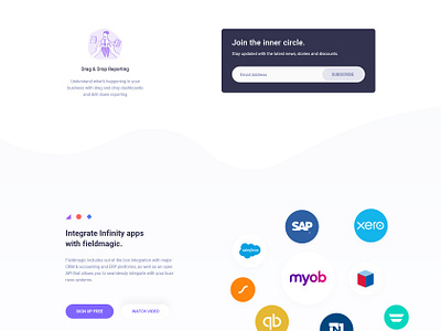 Job Management || Landing Page by Anwar Hossain on Dribbble