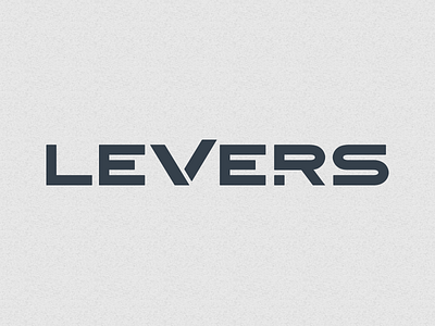 Levers logotype blue e grey l levers logo logotype r s v